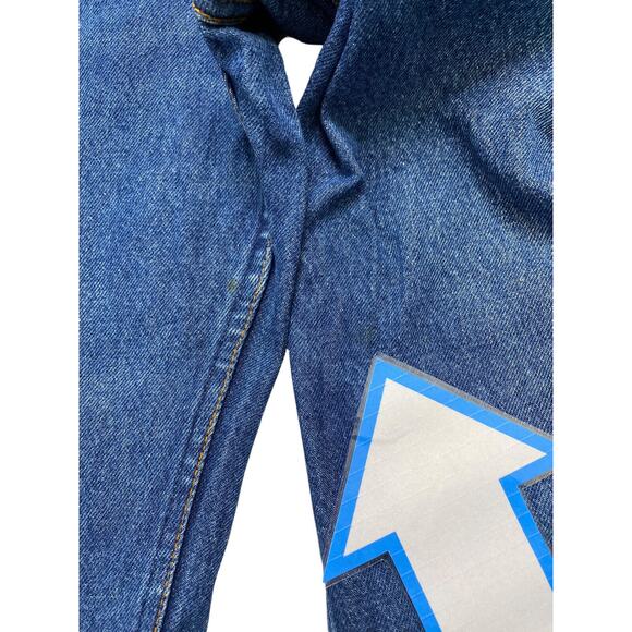 LEVIS Vintage Orange Tab Denim Blue Jeans 517 36 x 33 Mens #20517 0217 - Picture 10 of 11